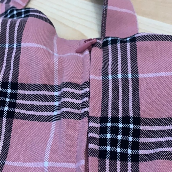 Plaid overall dress - Picture 2 of 3